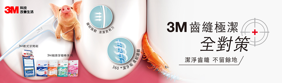 3M 齒縫極潔系列