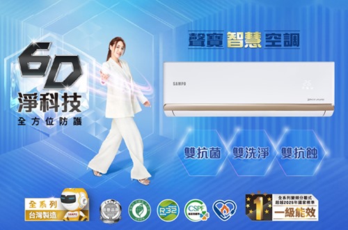 6D淨科技 聲寶智慧空調
