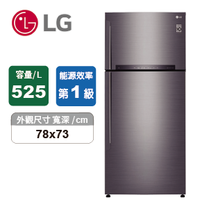 變頻雙門冰箱 GN-HL567SVN