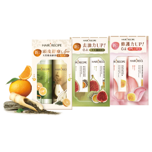 Hair Recipe洗護組/洗髮組 玫瑰蜜茶滋養修護/無花果白茶控油蓬鬆/頭皮舒療 510克x2