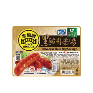 黑橋牌原味黑豬肉香腸