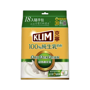 克寧100純生乳奶粉隨手包36gx18