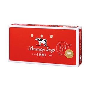 日本牛乳石鹼牛乳香皂3入裝