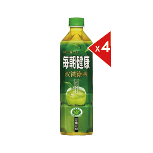 每朝健康(無糖) 熟藏紅茶/雙纖綠茶 650毫升x4
