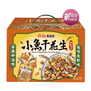 萬歲牌椒麻風味小魚干花生禮盒