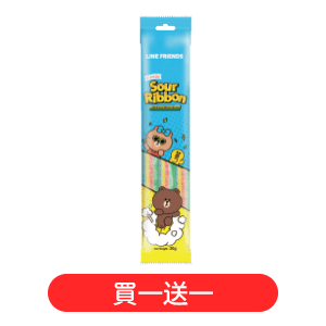 LINE FRIENDS 綜合水果彩虹酸帶糖