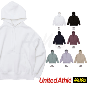 【United Athle】10.0oz 內刷毛寬版落肩連帽T恤