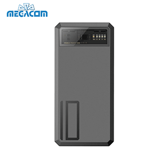 【MEGACOM】黑閃充BlackFlash｜10000mAh20W雙向PD三孔快充行動電源