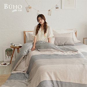【BUHO 】台灣製純天絲床包枕套組