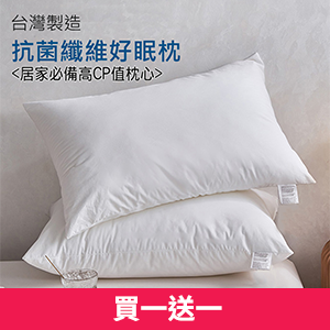 【Albert家居】台灣製抗菌好眠枕