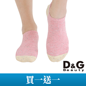 紛彩點直角低口女襪