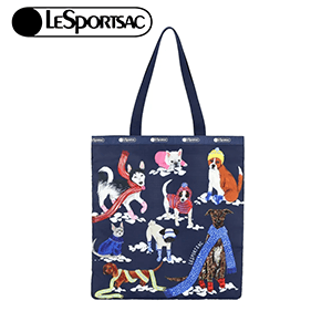 【Lesportsac】大型肩背托特包