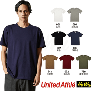 【United Athle】日本柔棉7.1oz.短T恤