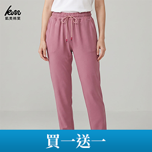 【凱美棉業】 居家舒適厚款九分棉質休閒褲 