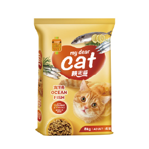【MyDearCat 親密貓】成貓貓糧8kg -海洋魚口味