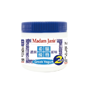 【茉莉芝】100%純鮮奶濾製全脂希臘優格 365g