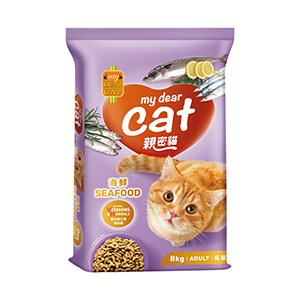 【MyDearCat 親密貓】成貓貓糧8kg -海鮮口味