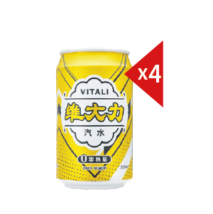 維大力加鹽沙士/汽水系列330毫升x6