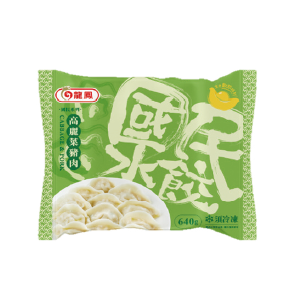 龍鳳國民水餃(高麗菜豬肉/韭菜豬肉)640克