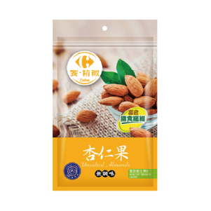 家樂福無調味杏仁果155g